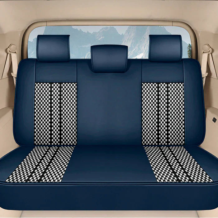 Capa Universal Hermen Completa para Carro em Couro Legítimo com AirBag + BRINDES: Tapetes Automotivos